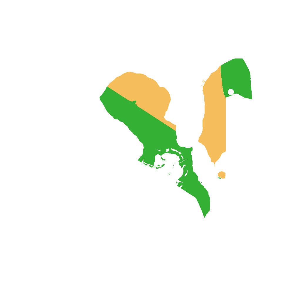 Biome Rust Map: Procedural Map, Size: 1500, Seed: 1234532