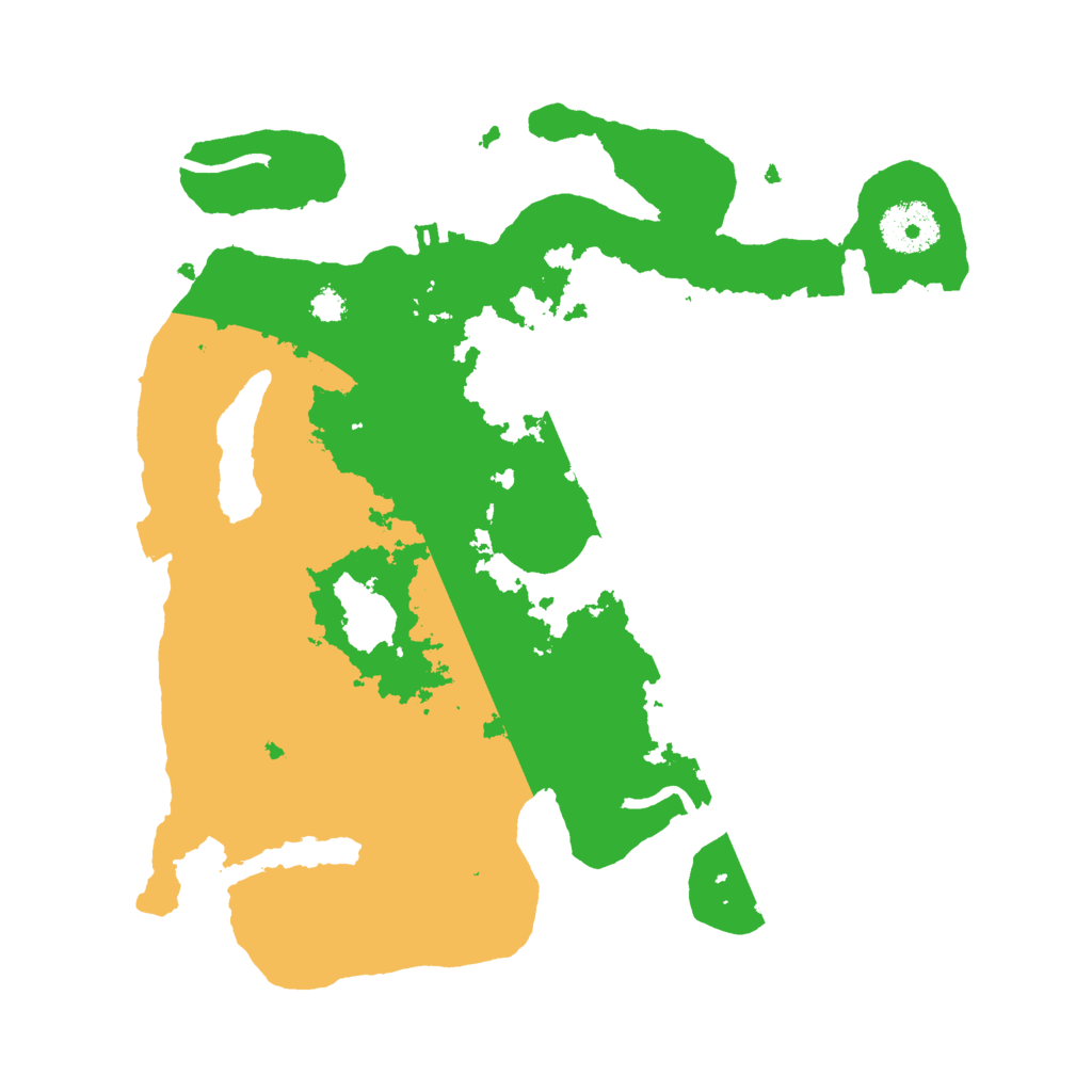 Biome Rust Map: Procedural Map, Size: 3000, Seed: 122908818