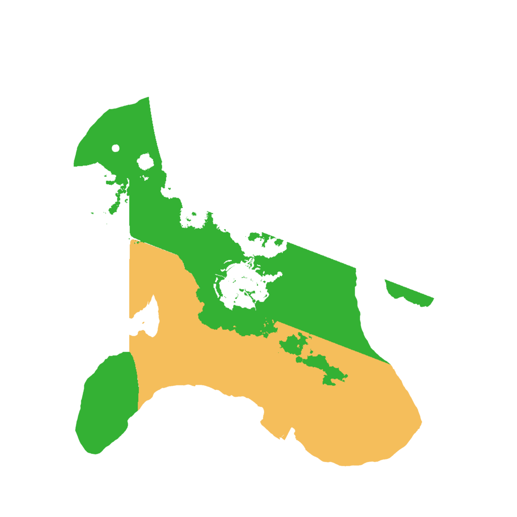 Biome Rust Map: Procedural Map, Size: 2000, Seed: 2126943200