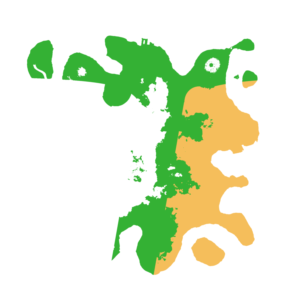 Biome Rust Map: Procedural Map, Size: 3000, Seed: 1845361053