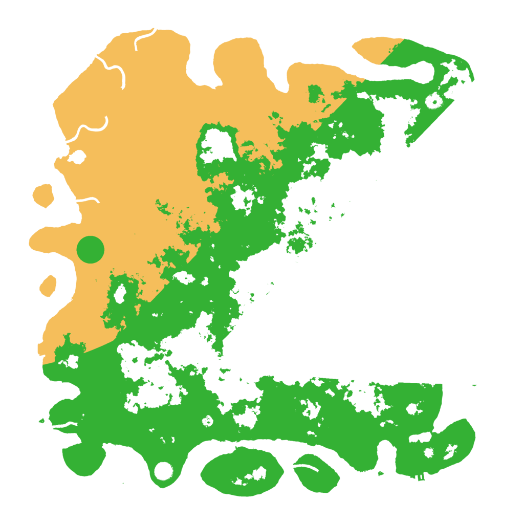 Biome Rust Map: Procedural Map, Size: 5000, Seed: 663823342