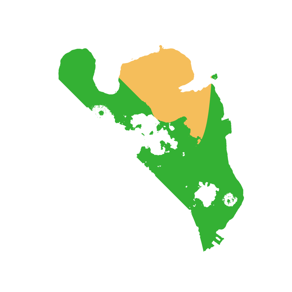 Biome Rust Map: Procedural Map, Size: 2250, Seed: 2145614692