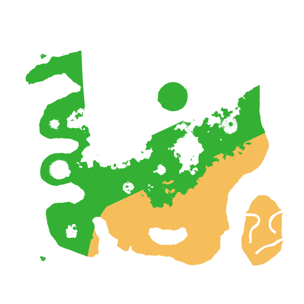 Biome Rust Map: Procedural Map, Size: 2800, Seed: 1824078672
