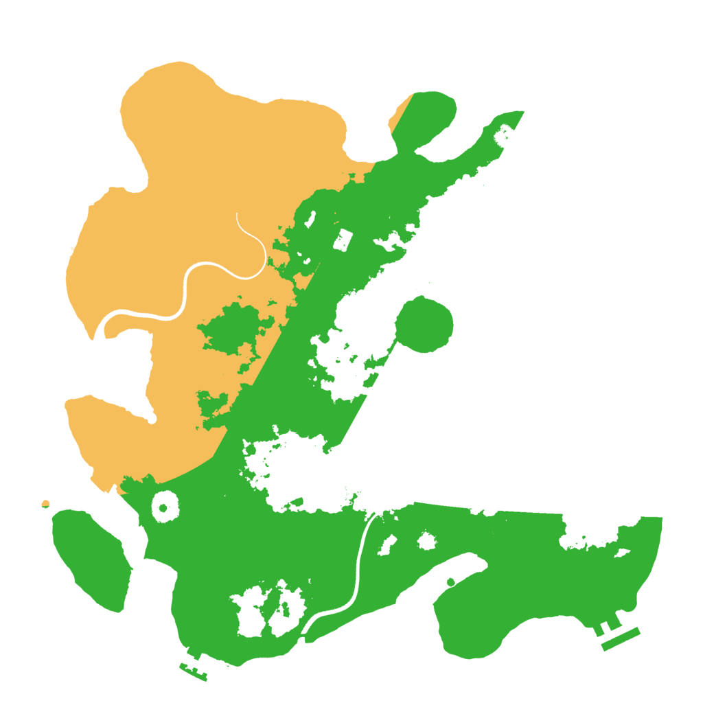 Biome Rust Map: Procedural Map, Size: 3500, Seed: 1549190087