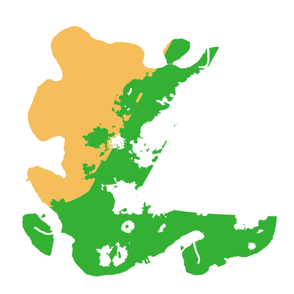 Biome Rust Map: Procedural Map, Size: 3500, Seed: 1549190087