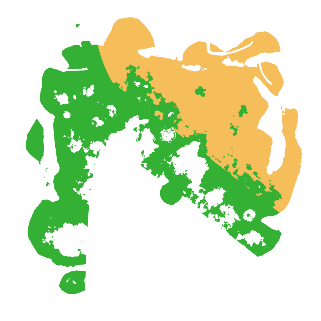 Biome Rust Map: Procedural Map, Size: 4000, Seed: 432414525