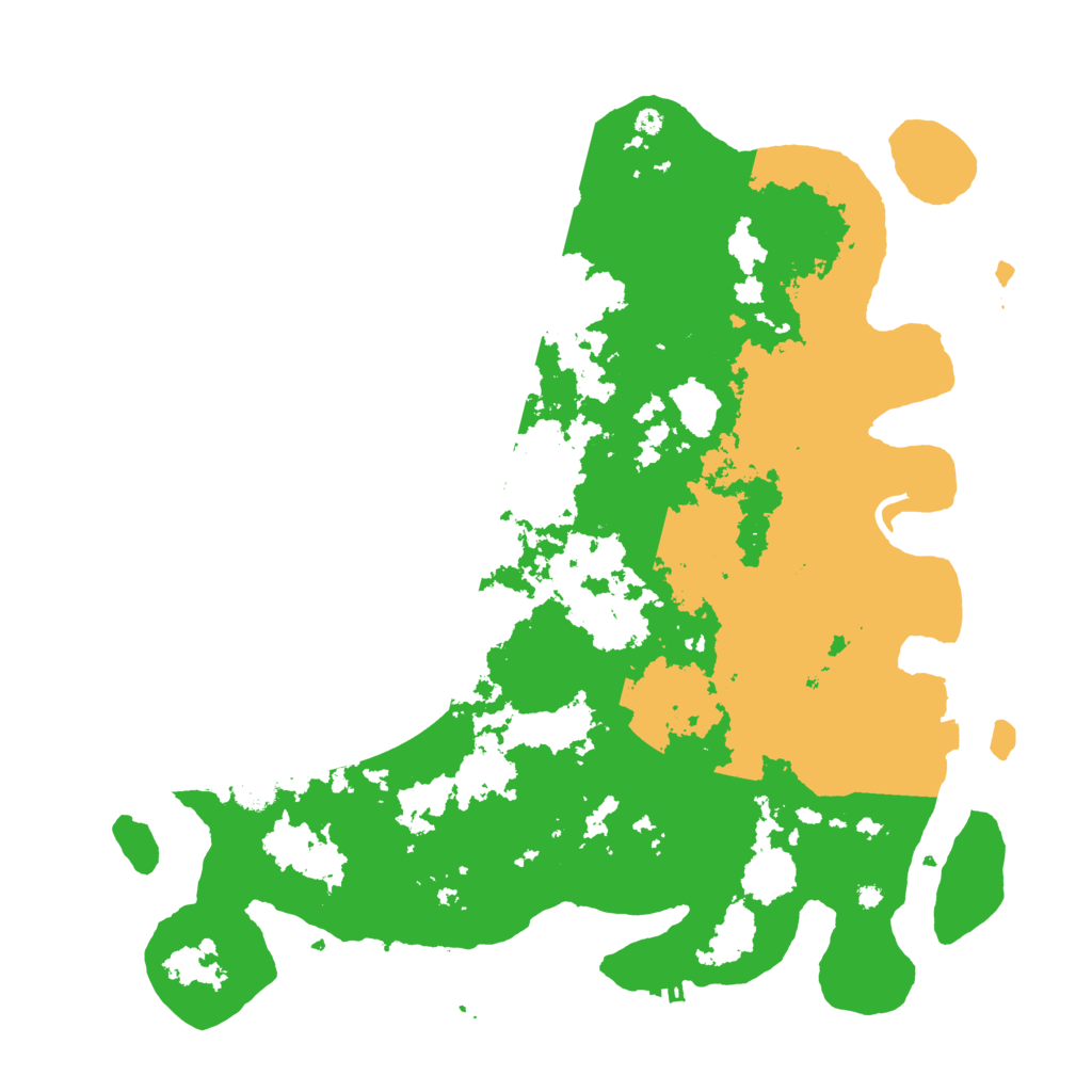 Biome Rust Map: Procedural Map, Size: 4200, Seed: 888753493