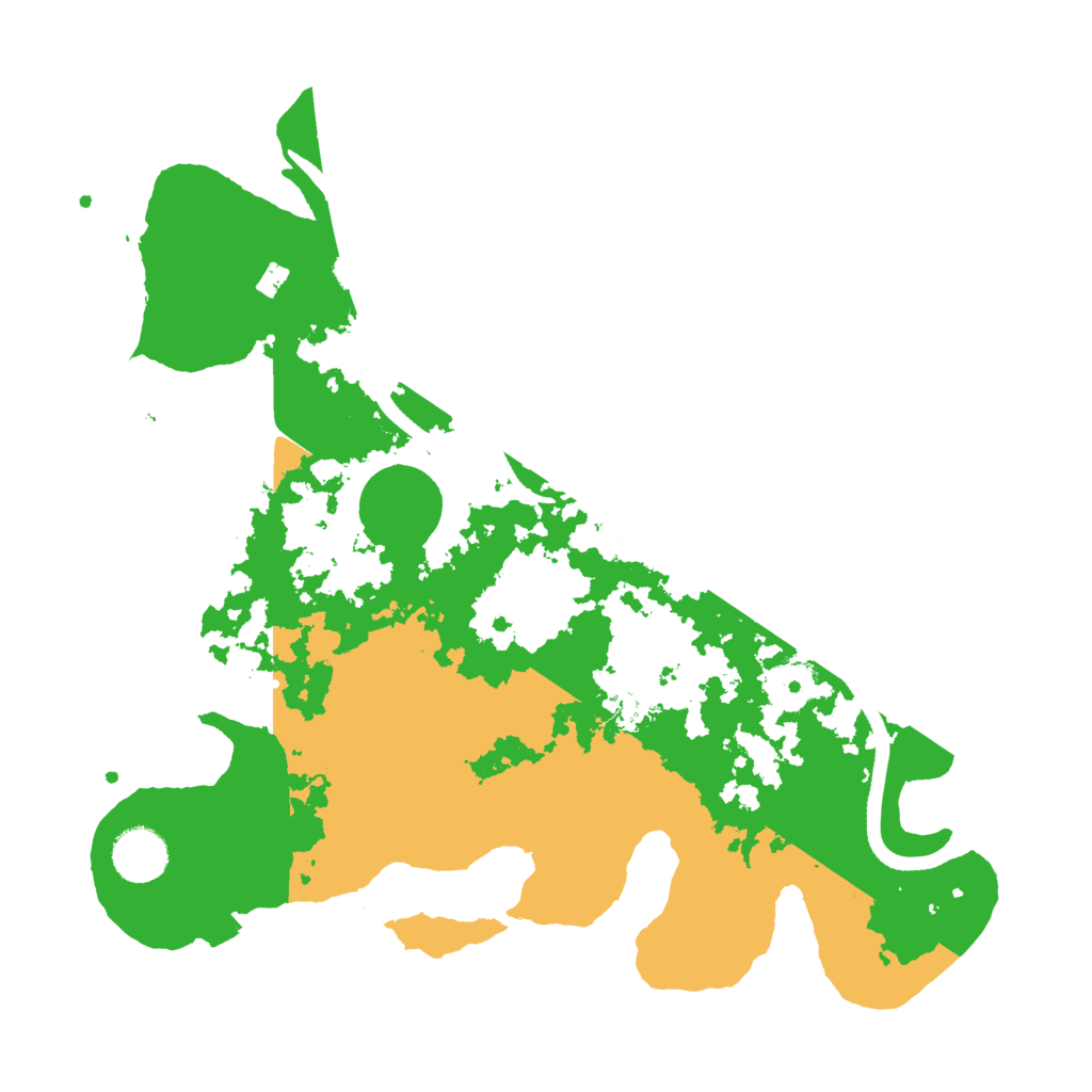 Biome Rust Map: Procedural Map, Size: 3500, Seed: 1989621689