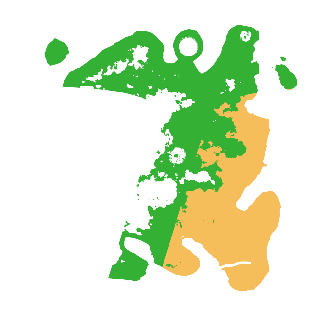 Biome Rust Map: Procedural Map, Size: 3000, Seed: 26844823