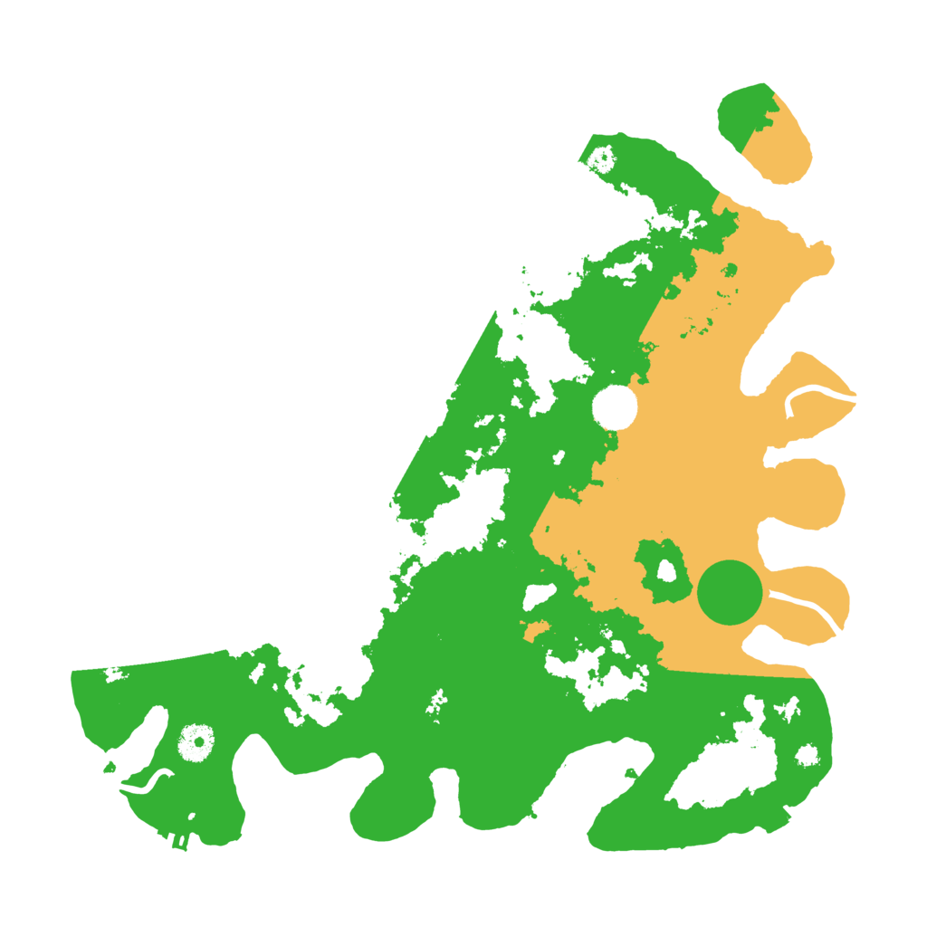 Biome Rust Map: Procedural Map, Size: 3750, Seed: 4201147