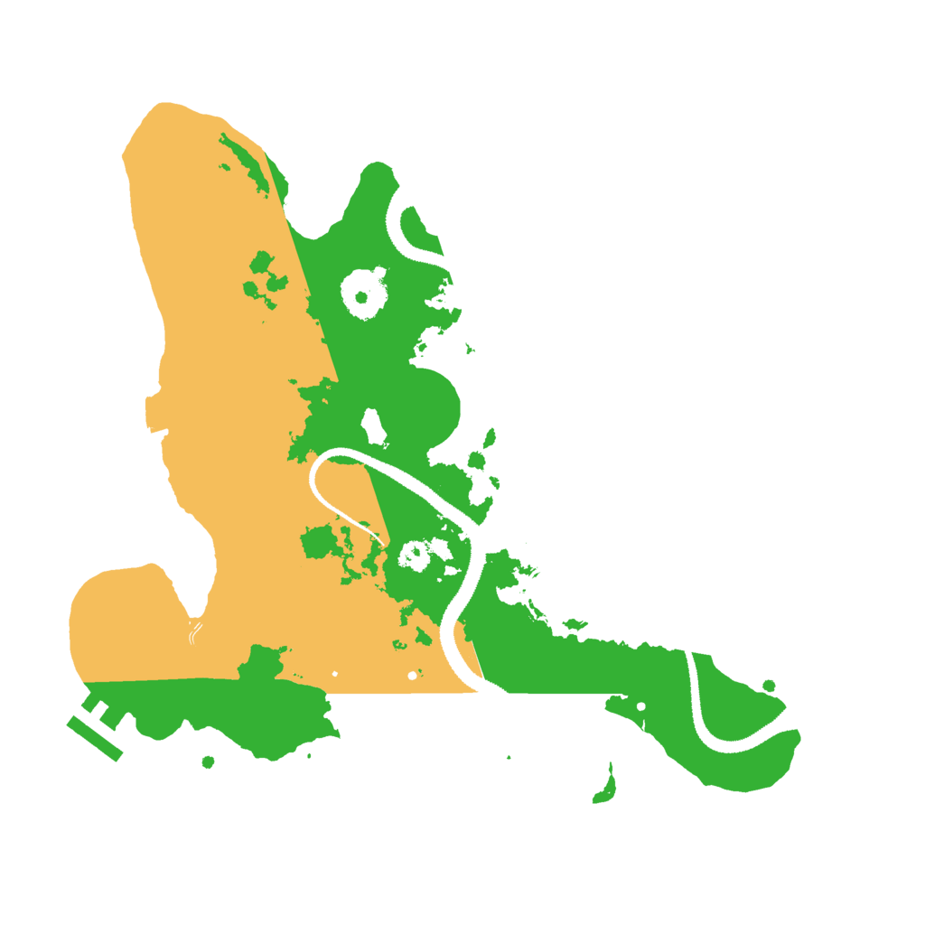 Biome Rust Map: Procedural Map, Size: 3000, Seed: 1871933739