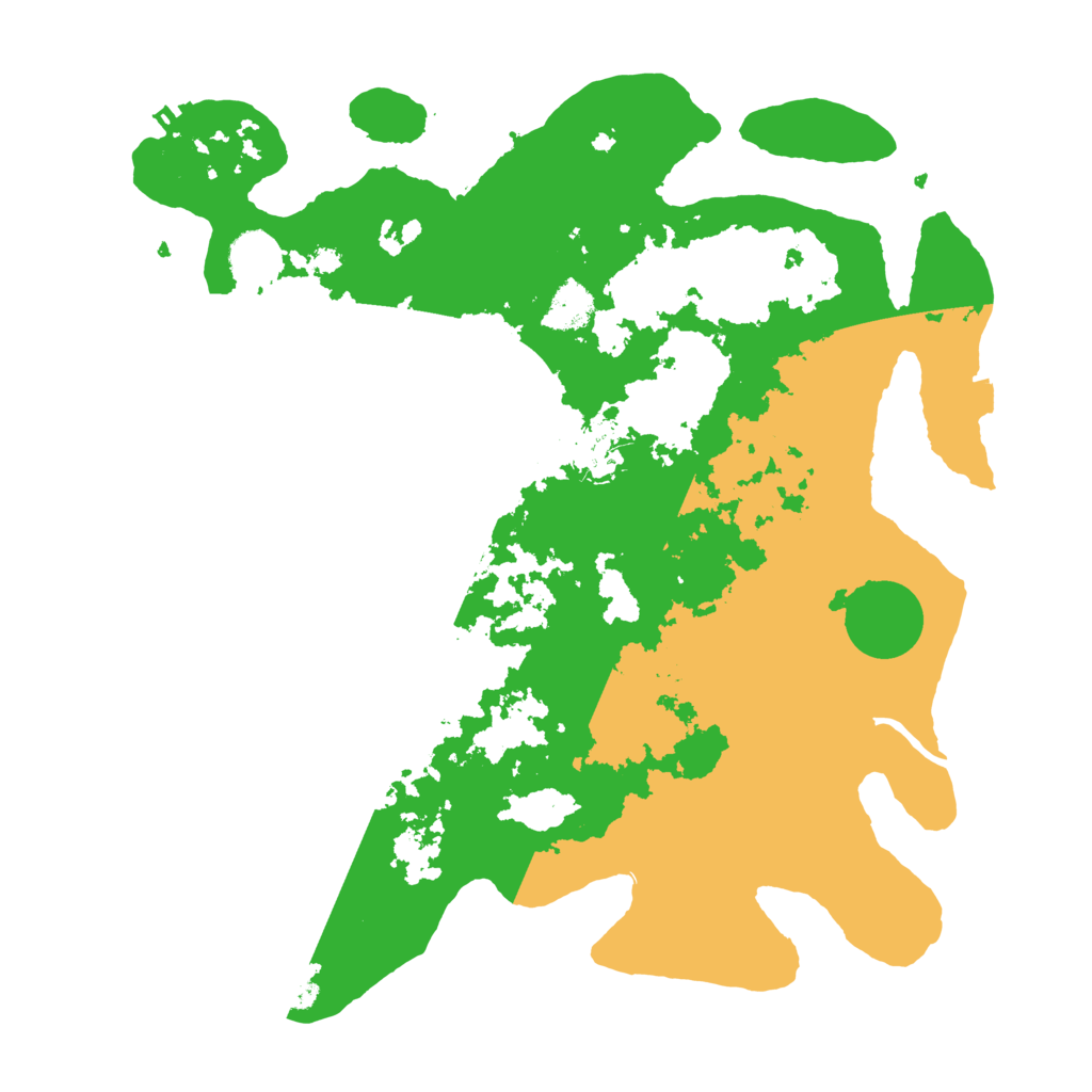 Biome Rust Map: Procedural Map, Size: 3700, Seed: 716938157
