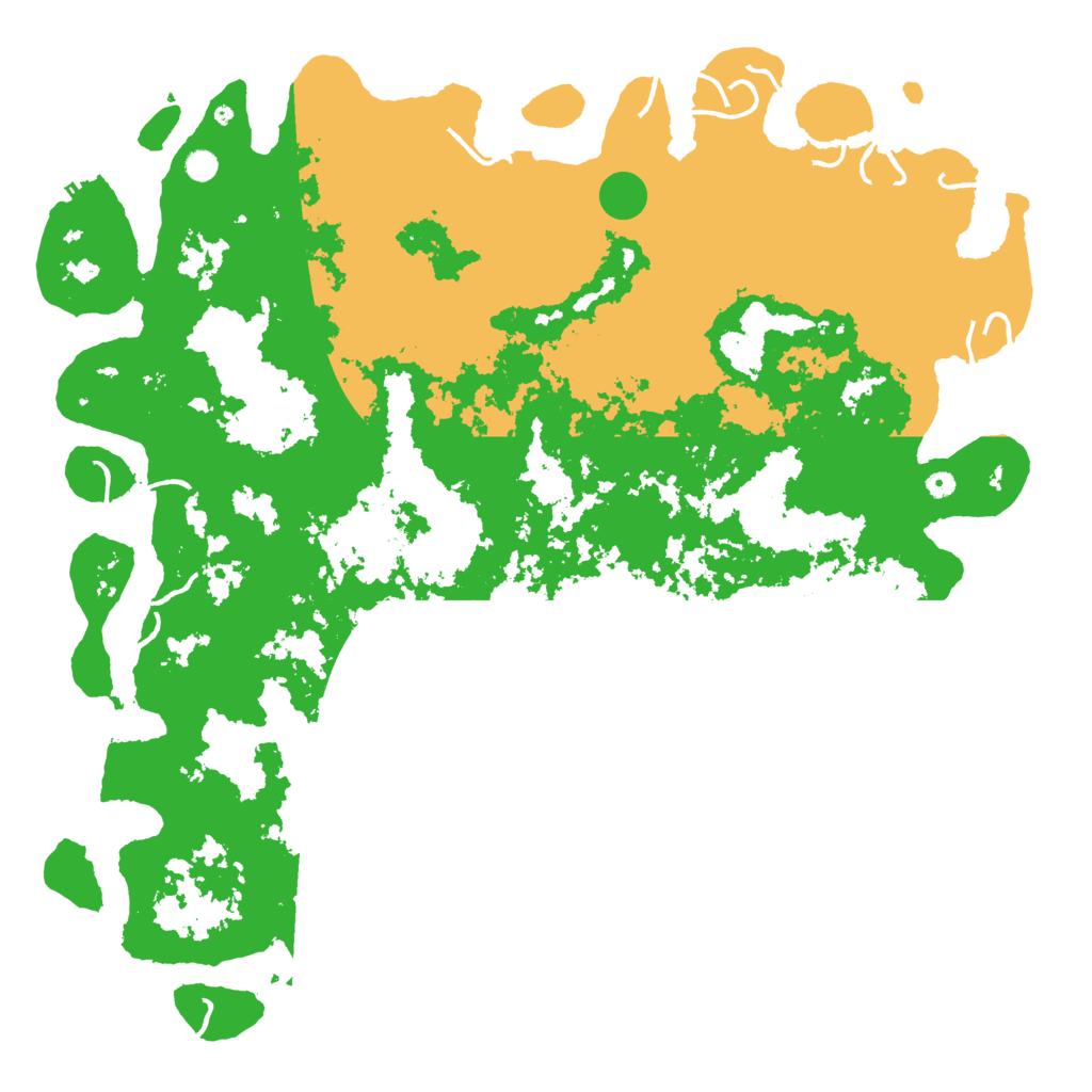 Biome Rust Map: Procedural Map, Size: 6000, Seed: 210307175