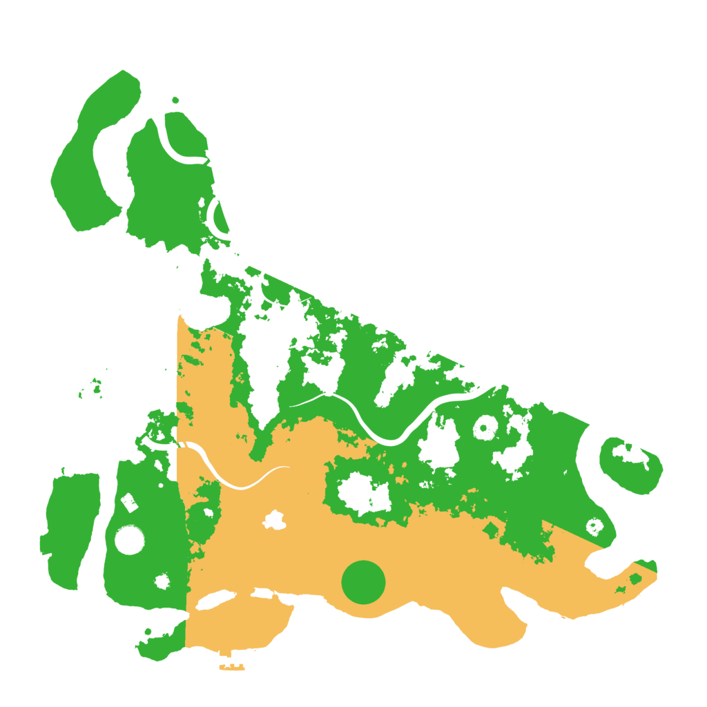 Biome Rust Map: Procedural Map, Size: 4250, Seed: 1093