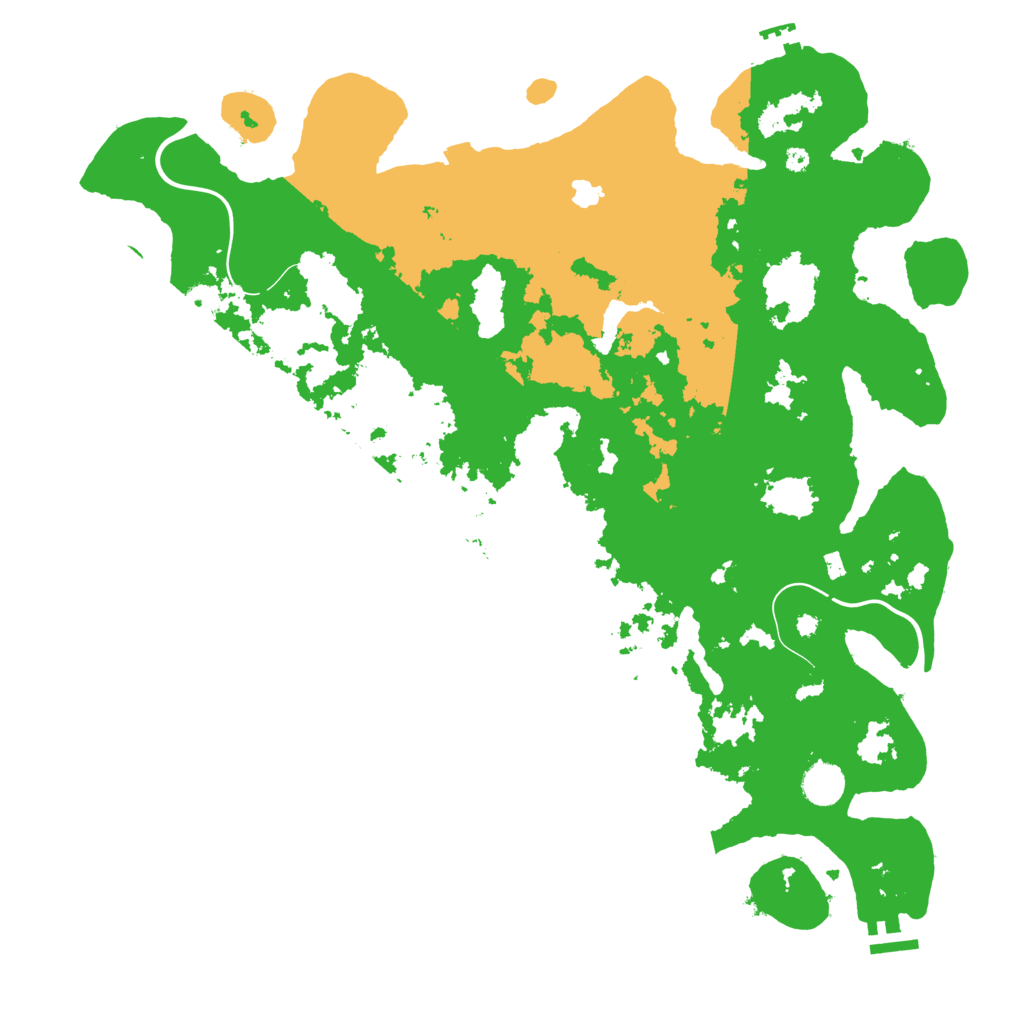 Biome Rust Map: Procedural Map, Size: 4250, Seed: 202709867