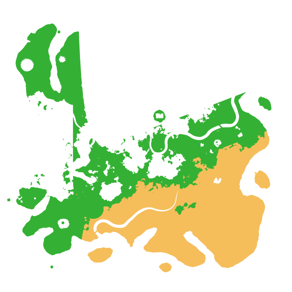 Biome Rust Map: Procedural Map, Size: 4096, Seed: 2563487
