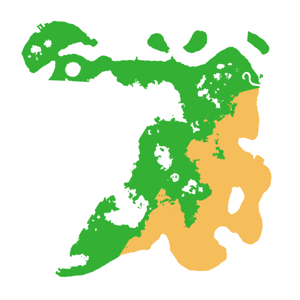 Biome Rust Map: Procedural Map, Size: 3600, Seed: 405202317