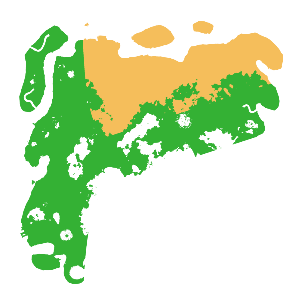 Biome Rust Map: Procedural Map, Size: 4000, Seed: 45645652