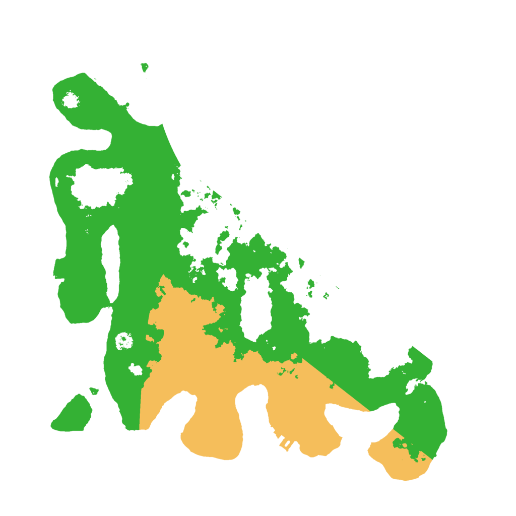 Biome Rust Map: Procedural Map, Size: 3000, Seed: 823054137