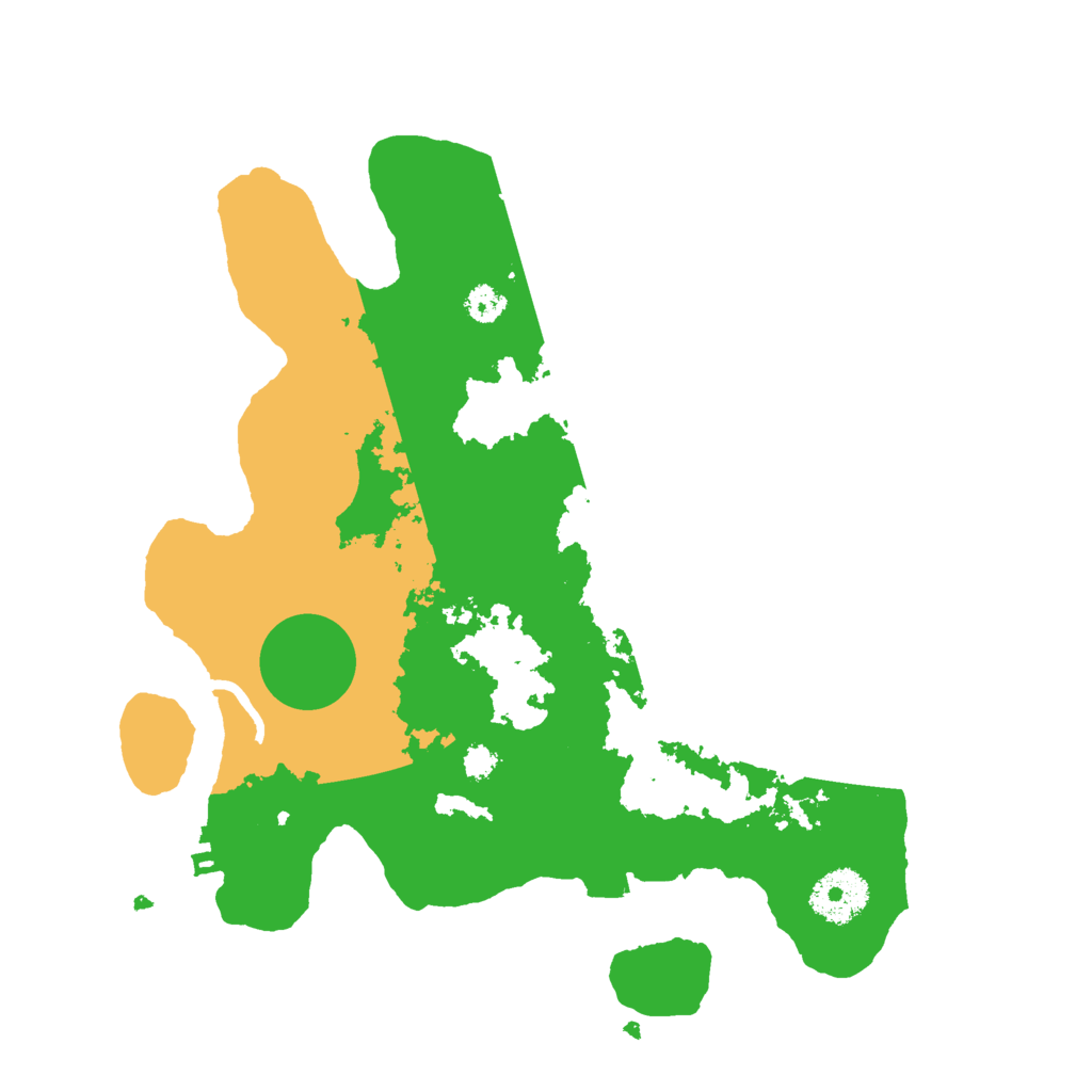 Biome Rust Map: Procedural Map, Size: 3000, Seed: 29977804