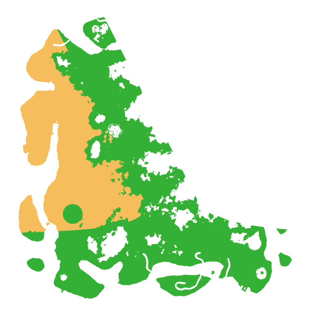 Biome Rust Map: Procedural Map, Size: 4250, Seed: 1966