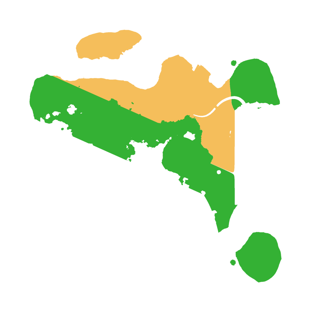 Biome Rust Map: Procedural Map, Size: 2250, Seed: 3984912