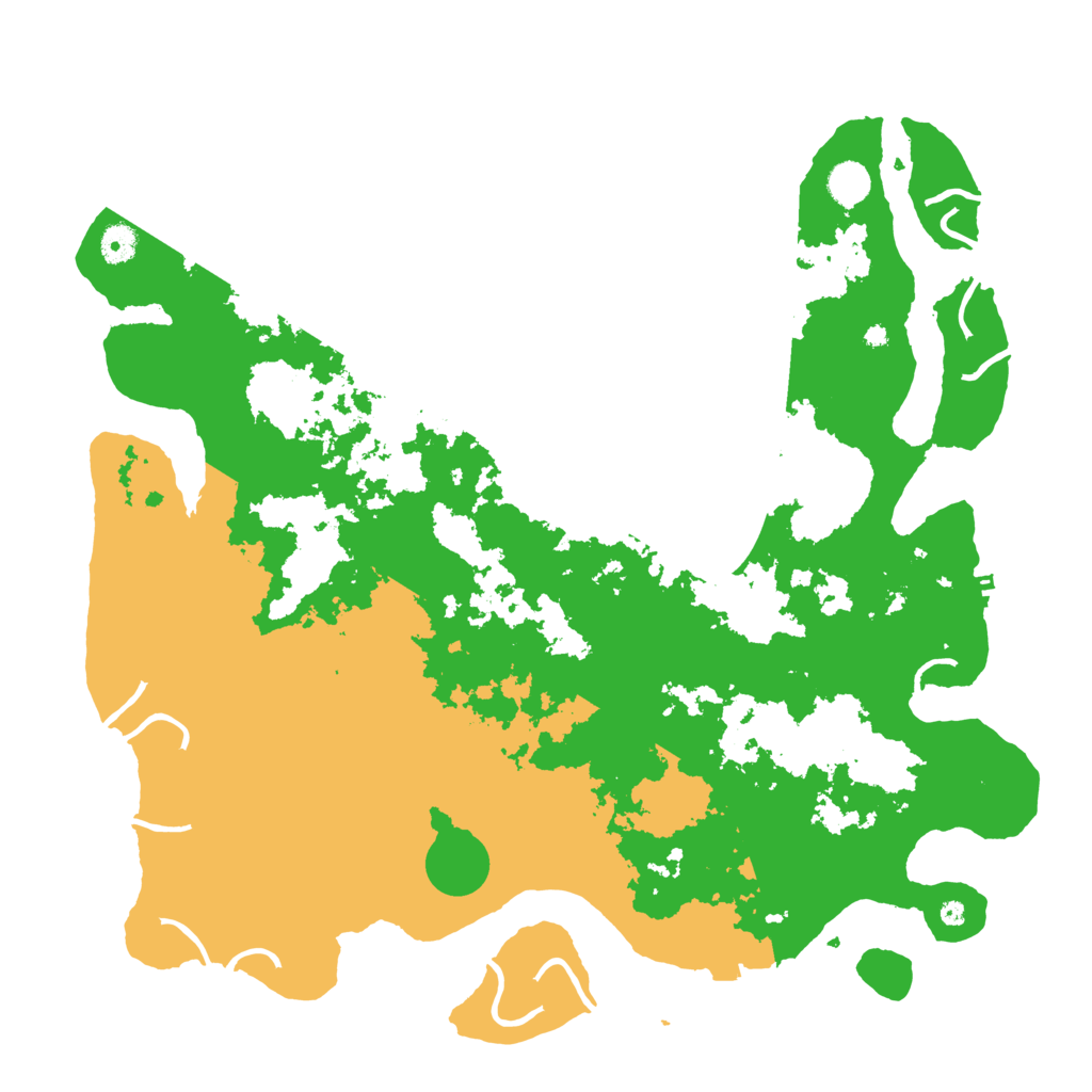 Biome Rust Map: Procedural Map, Size: 4500, Seed: 1891000981