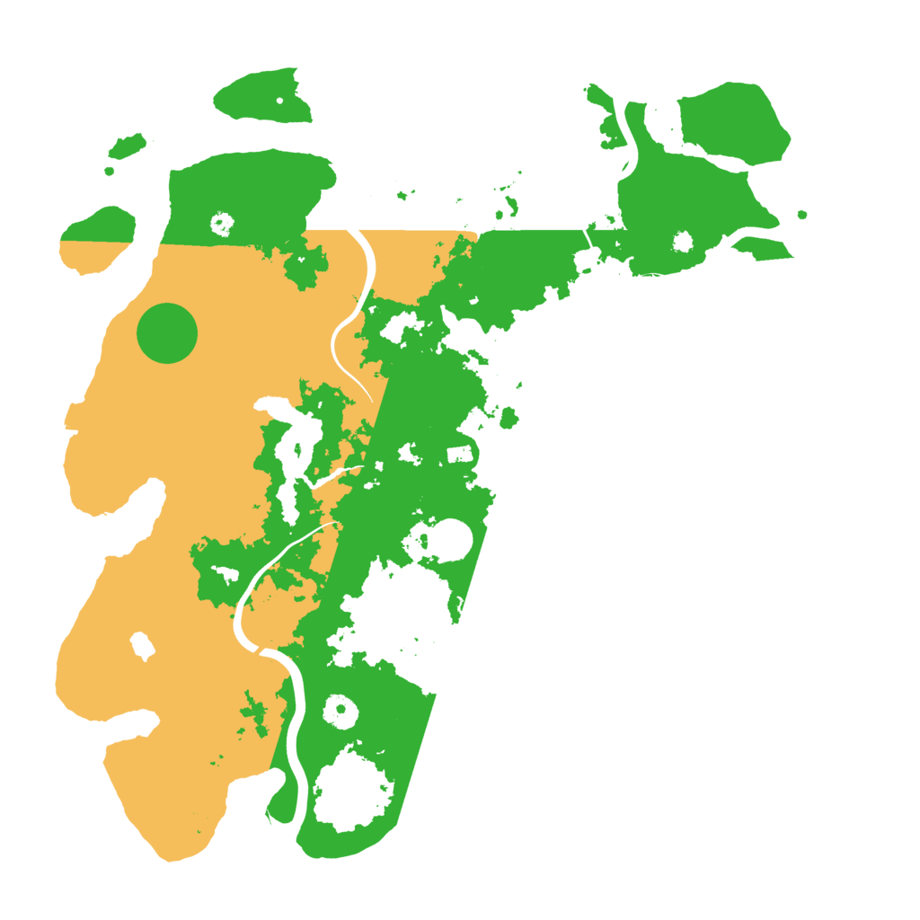 Biome Rust Map: Procedural Map, Size: 4000, Seed: 749786156