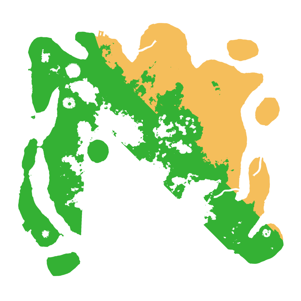 Biome Rust Map: Procedural Map, Size: 3750, Seed: 645231