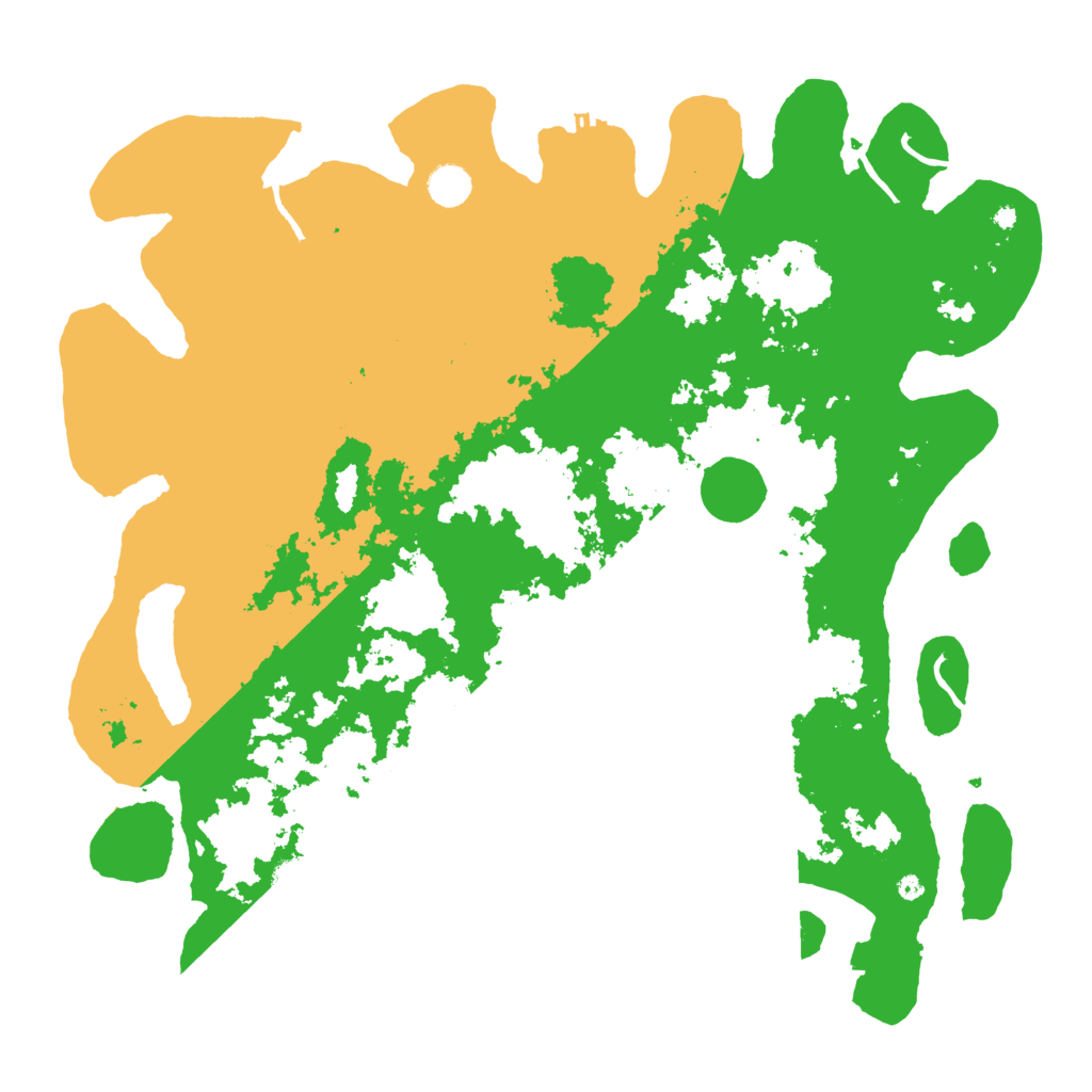 Biome Rust Map: Procedural Map, Size: 4500, Seed: 3583633