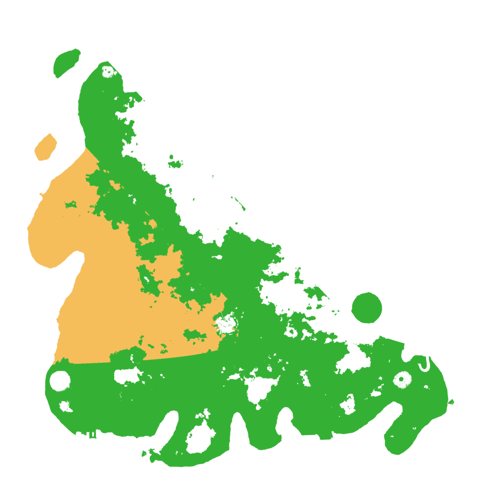Biome Rust Map: Procedural Map, Size: 4400, Seed: 42070865