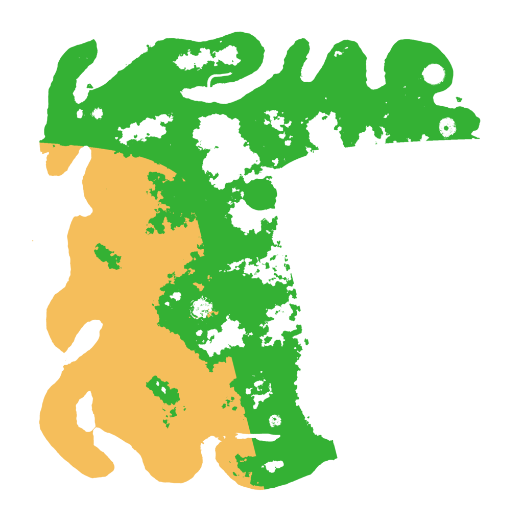 Biome Rust Map: Procedural Map, Size: 4400, Seed: 88358651