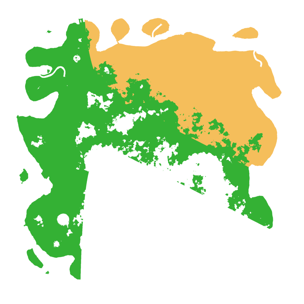 Biome Rust Map: Procedural Map, Size: 4500, Seed: 6967436