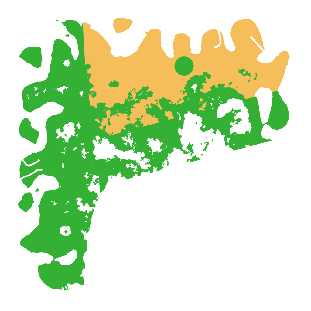 Biome Rust Map: Procedural Map, Size: 4300, Seed: 194339621