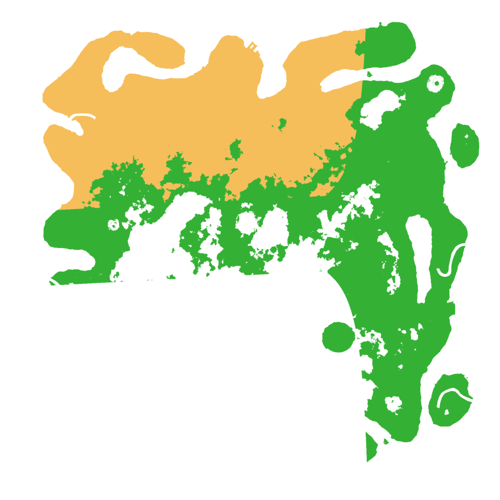 Biome Rust Map: Procedural Map, Size: 4400, Seed: 37966747