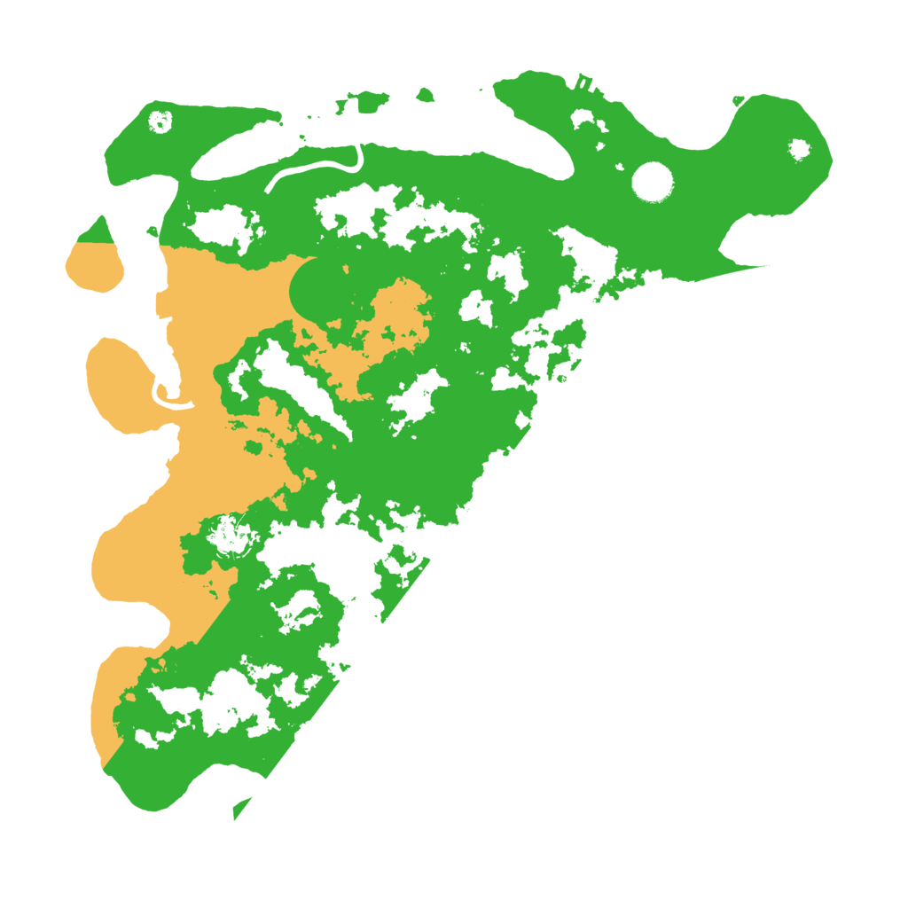 Biome Rust Map: Procedural Map, Size: 3950, Seed: 12207499