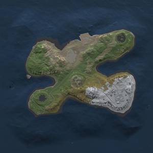 Thumbnail Rust Map: Procedural Map, Size: 1800, Seed: 1240304214, 4 Monuments