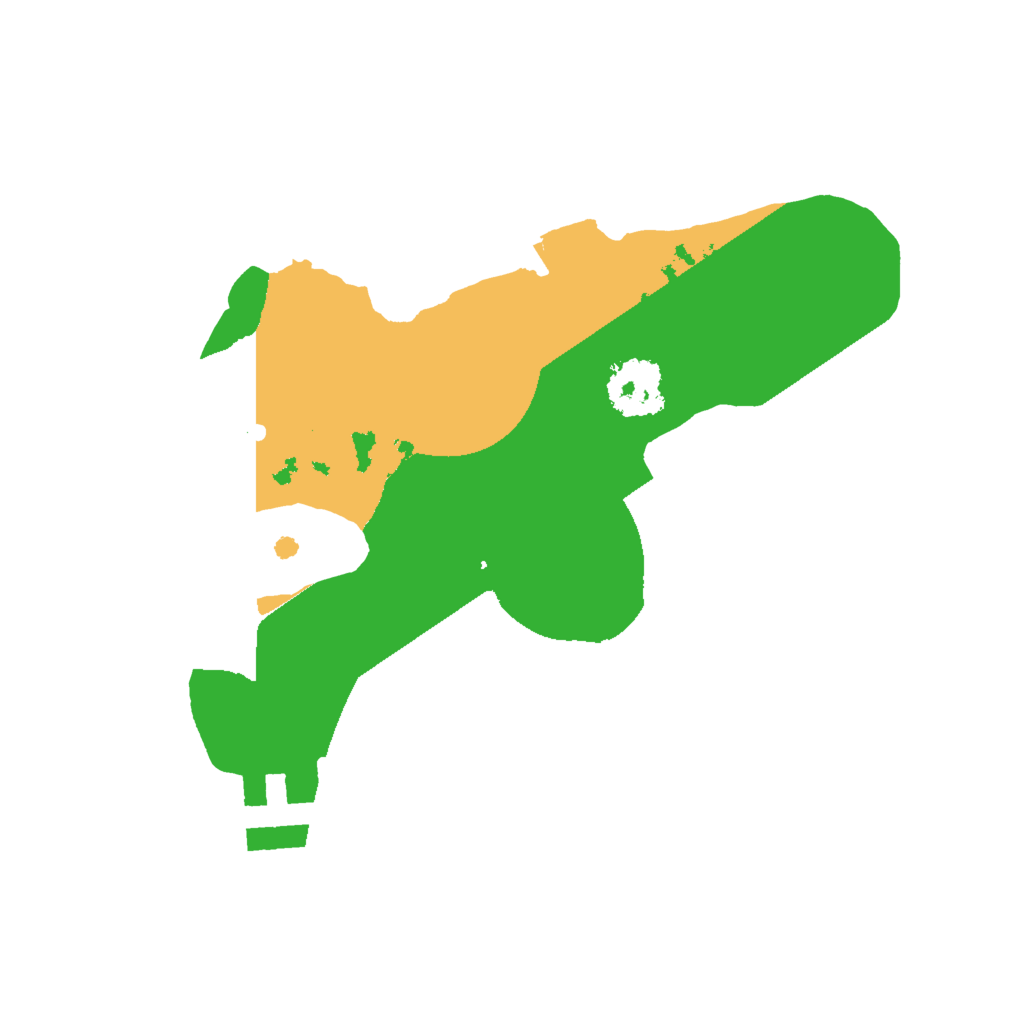 Biome Rust Map: Procedural Map, Size: 1800, Seed: 1240304214