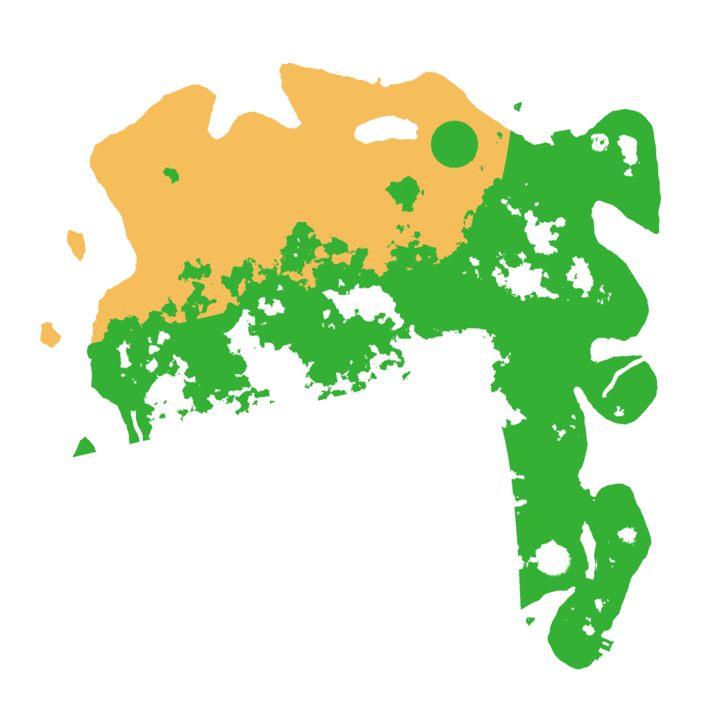 Biome Rust Map: Procedural Map, Size: 4000, Seed: 39772667