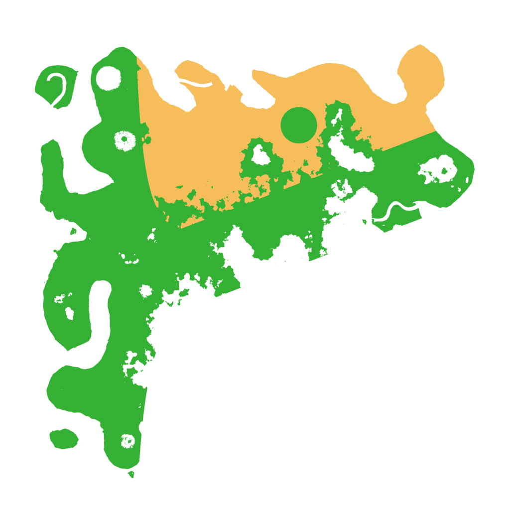 Biome Rust Map: Procedural Map, Size: 3700, Seed: 45694928