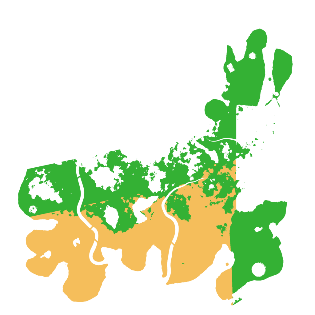 Biome Rust Map: Procedural Map, Size: 4000, Seed: 189465879