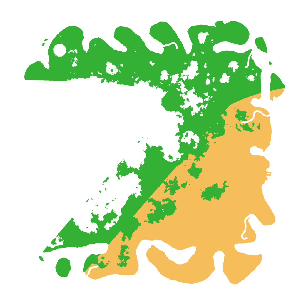 Biome Rust Map: Procedural Map, Size: 4250, Seed: 60523542