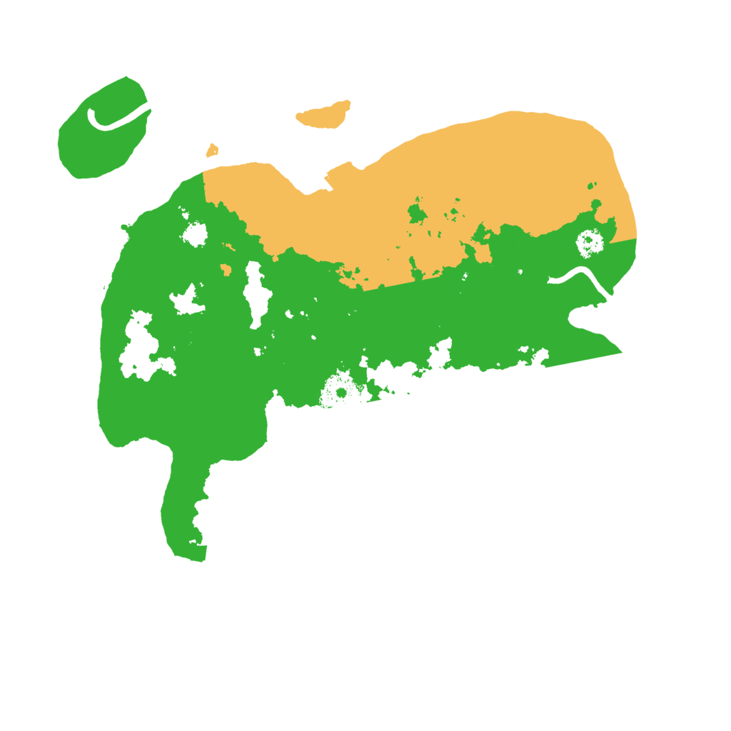 Biome Rust Map: Procedural Map, Size: 2750, Seed: 76527225