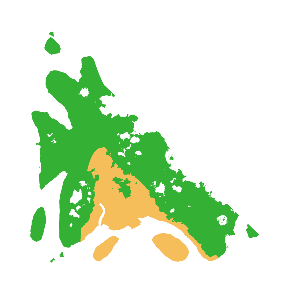 Biome Rust Map: Procedural Map, Size: 3000, Seed: 1532900524