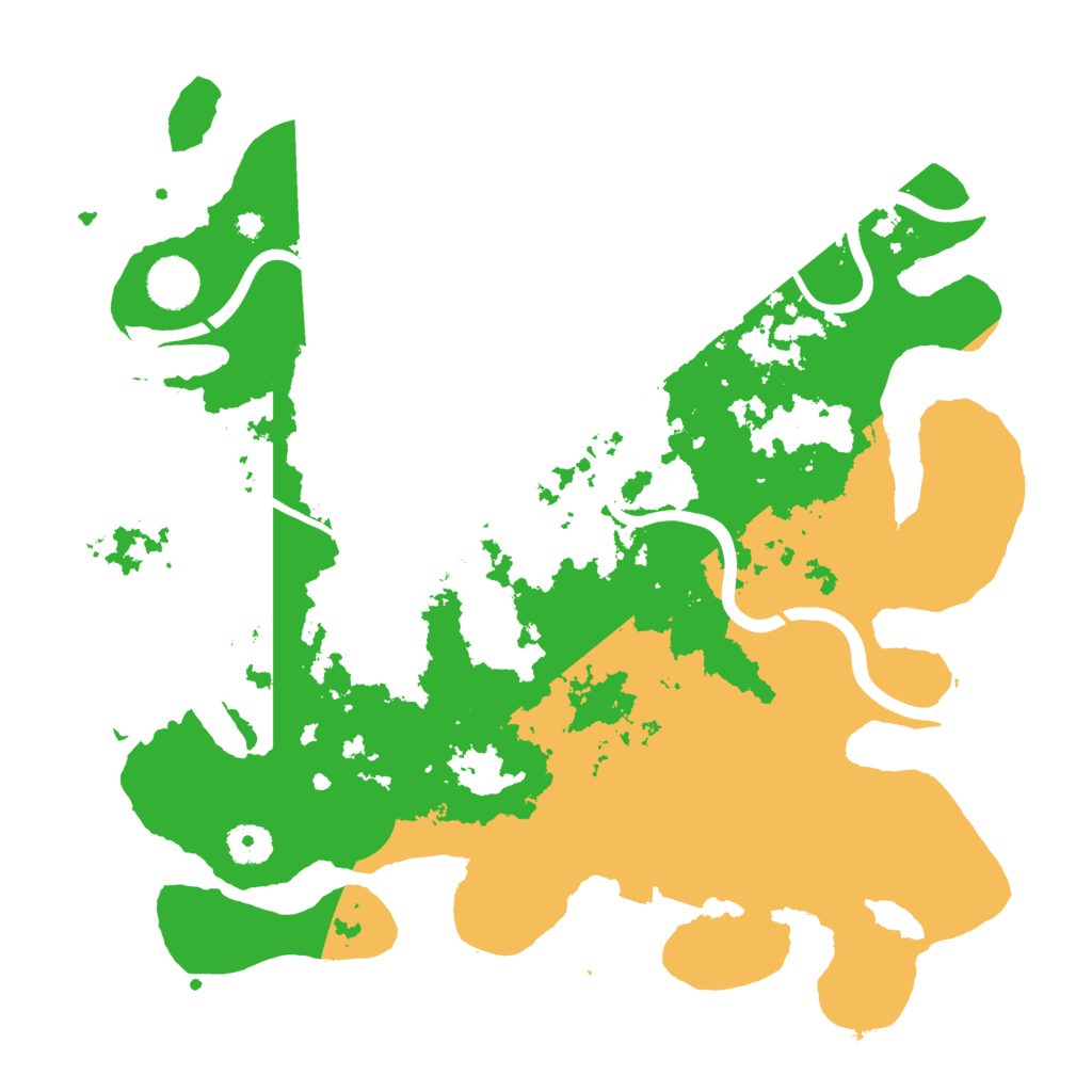 Biome Rust Map: Procedural Map, Size: 3800, Seed: 315919160
