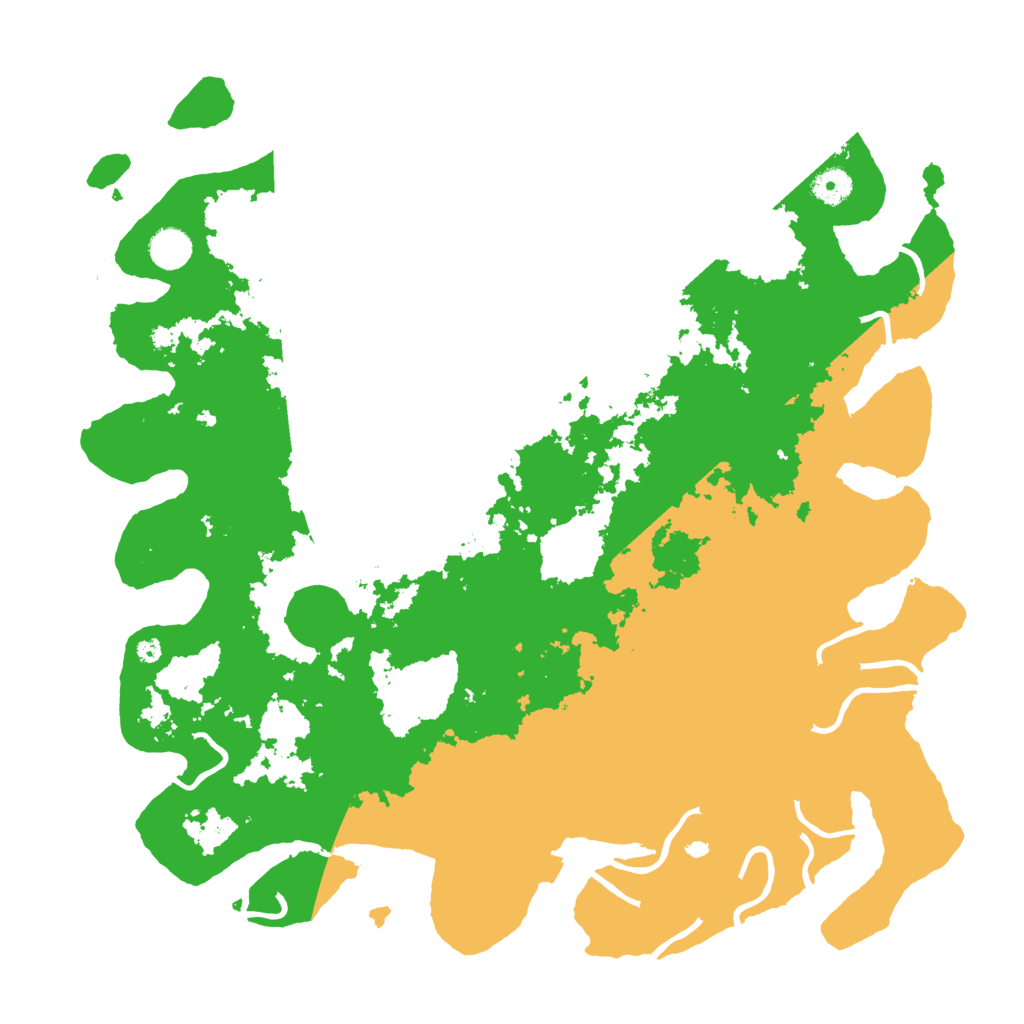 Biome Rust Map: Procedural Map, Size: 4300, Seed: 43472095