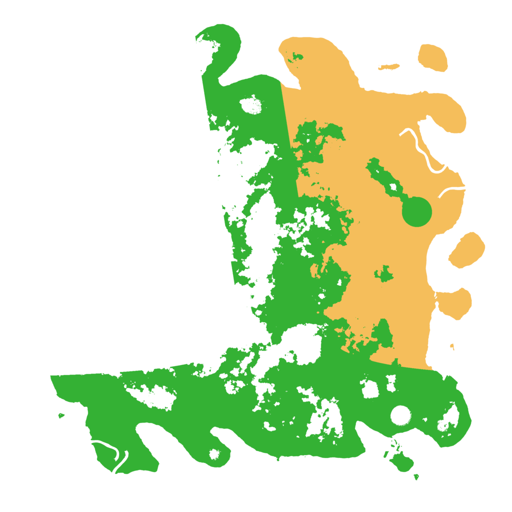 Biome Rust Map: Procedural Map, Size: 4500, Seed: 274578754