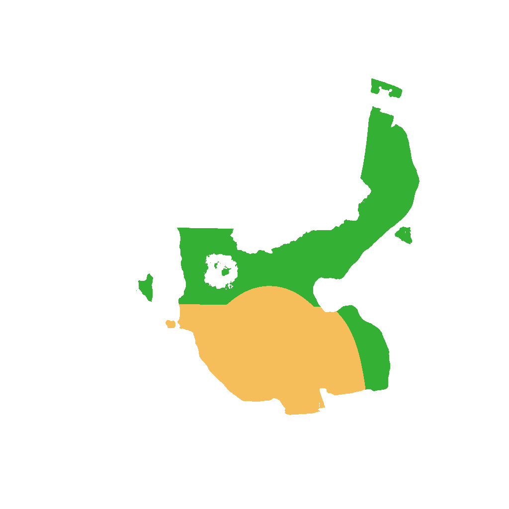 Biome Rust Map: Procedural Map, Size: 1500, Seed: 1192917595