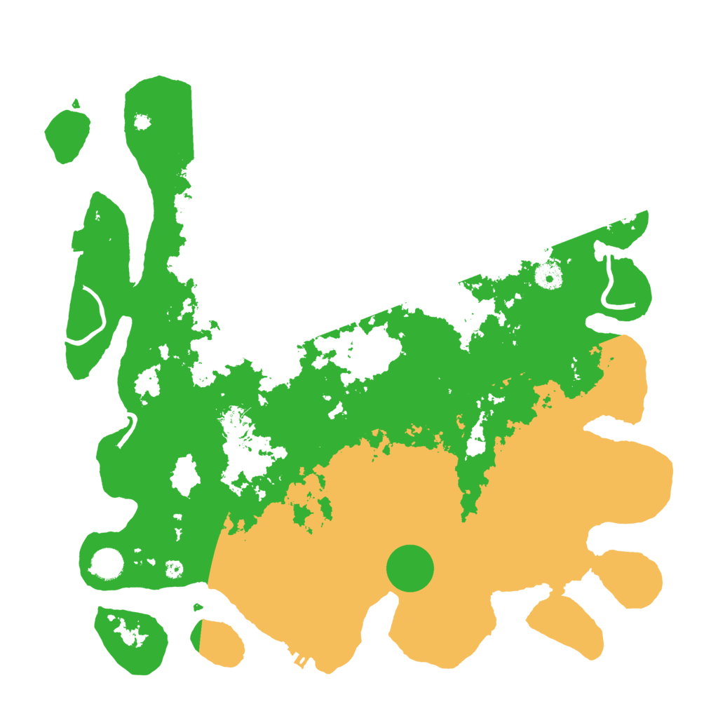 Biome Rust Map: Procedural Map, Size: 4000, Seed: 2079211210