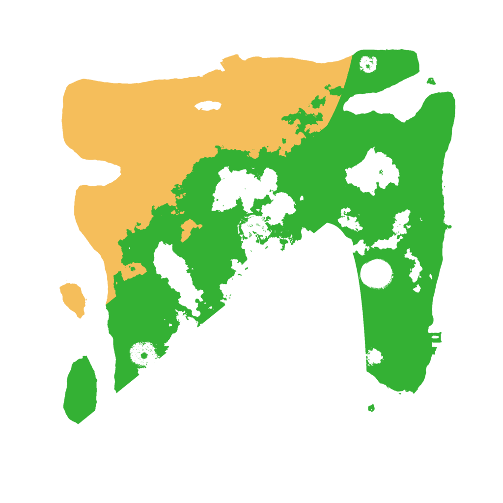 Biome Rust Map: Procedural Map, Size: 3000, Seed: 446338442